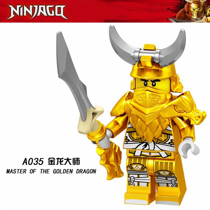 golden dragon master ninjago
