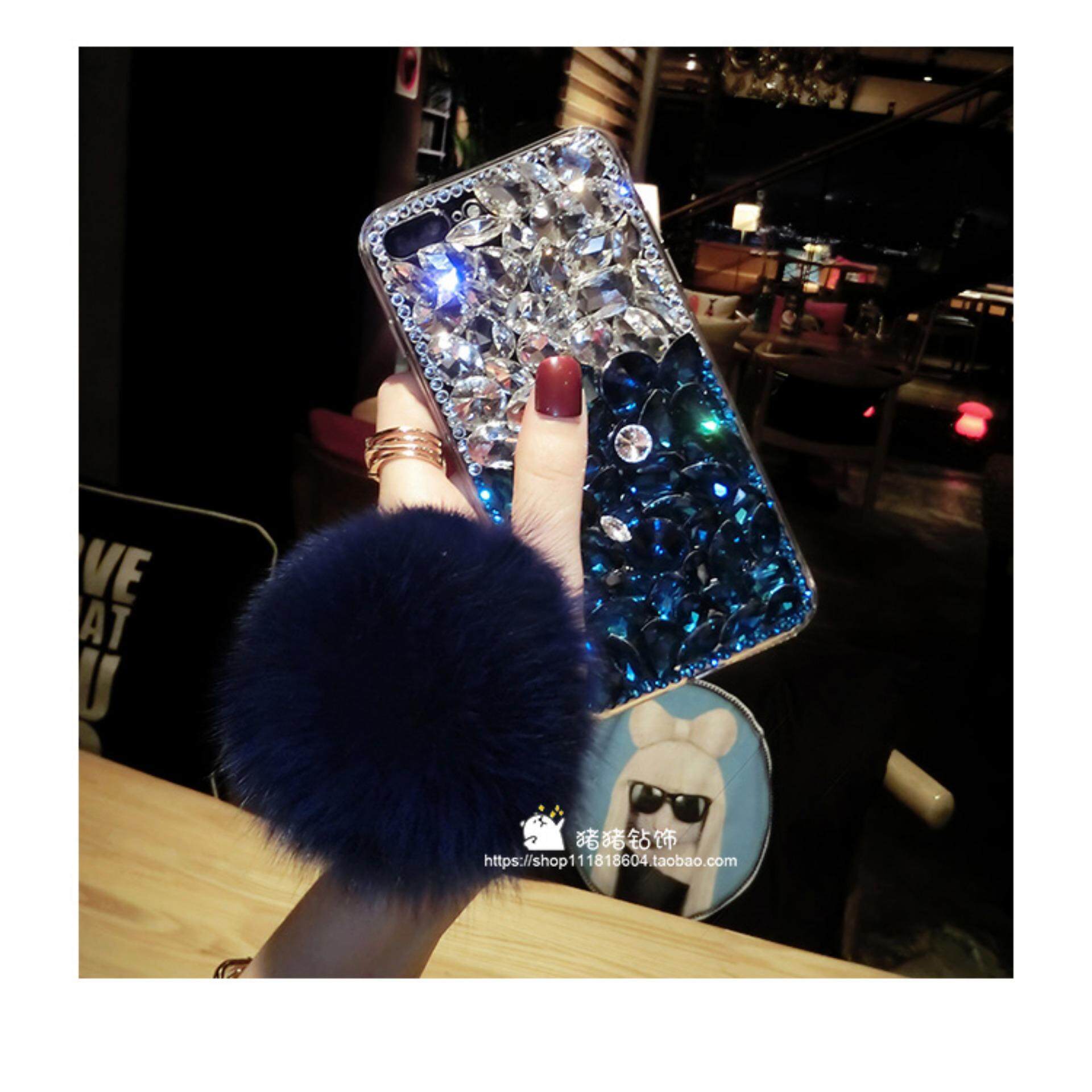 Luxury Bling Mix Colors Crystal Diamond Case Cover For VIVO V7 Plus
