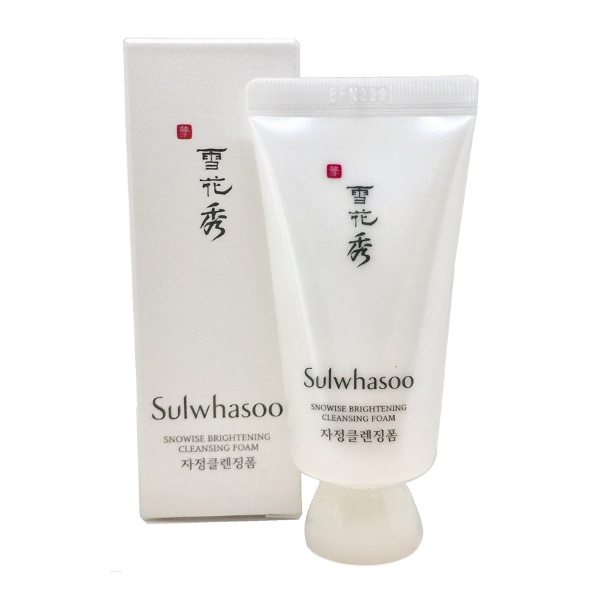 sulwhasoo snowise brightening cleansing foam 150ml