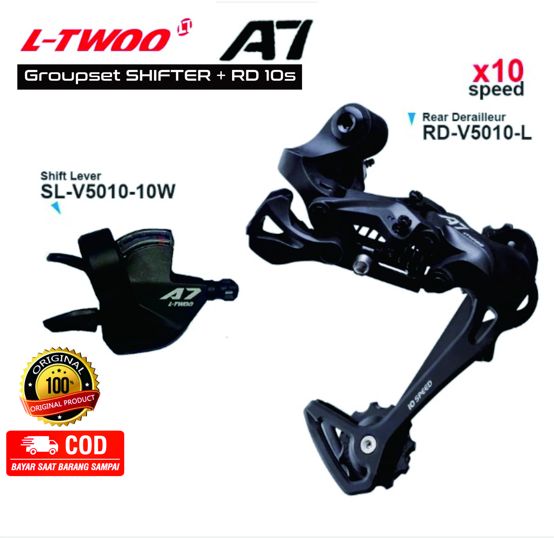 Harga Ltwoo A7 10 Speed Terbaru Mei 