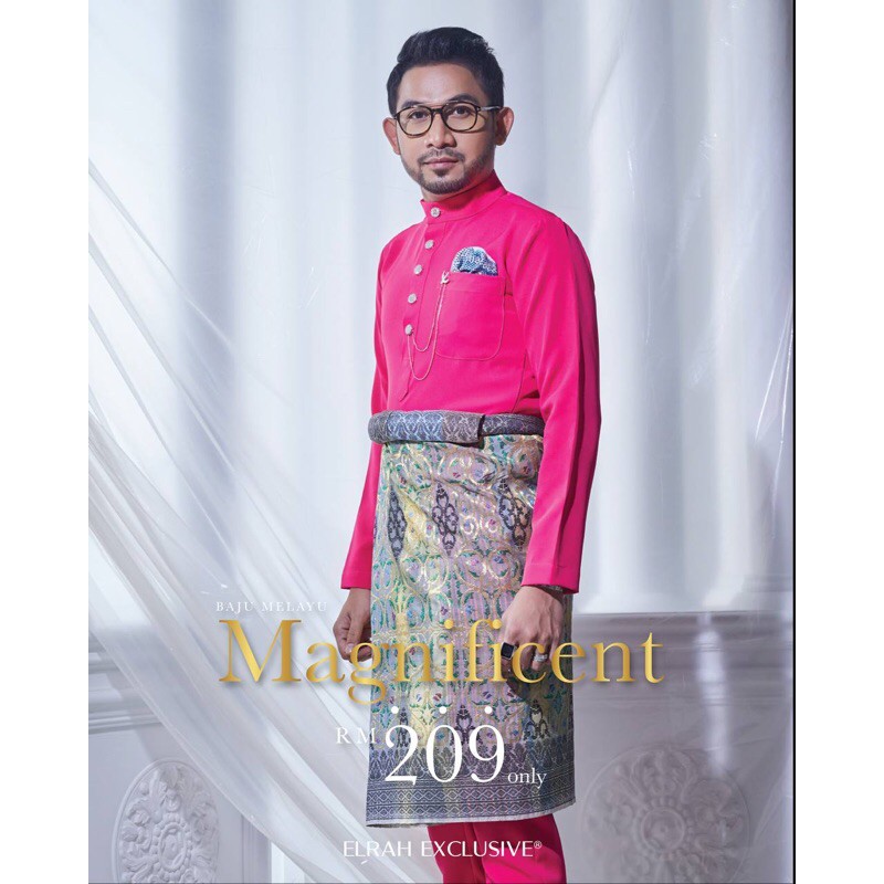 Baju Melayu Slim Fit Elrah Exclusive 2021 Price u0026 Promotion - Dec 