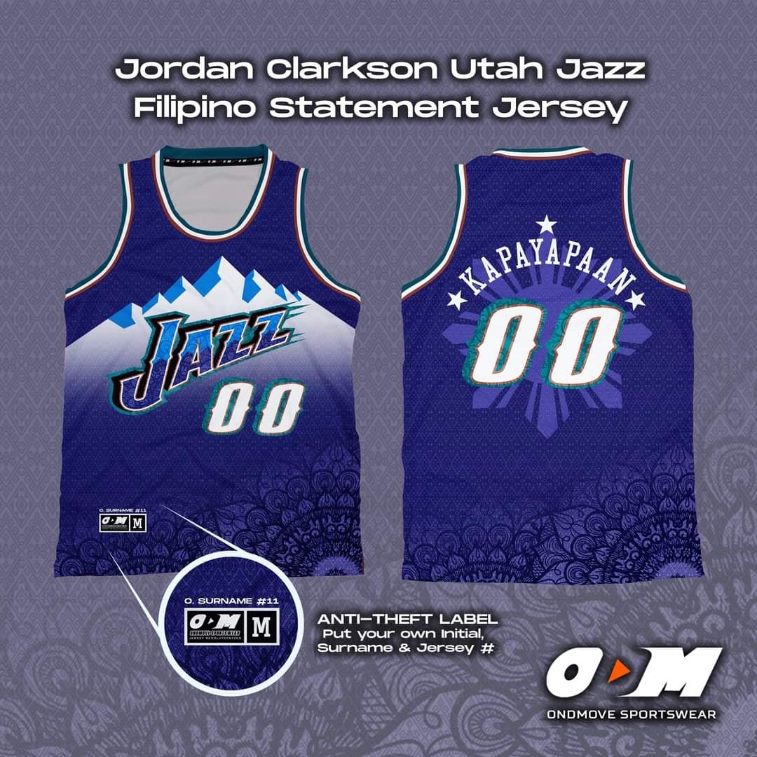 Jordan Clarkson Utah Jazz Fanatics Authentic Game-Used #00 Gold Statement  Jersey vs. Golden State Warriors