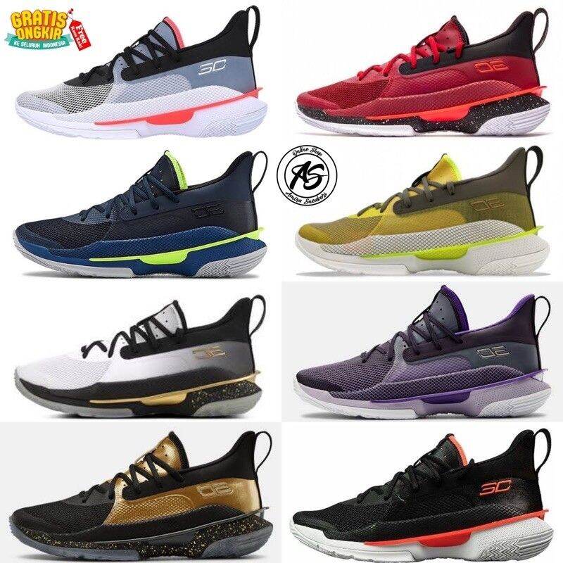 curry 7 white