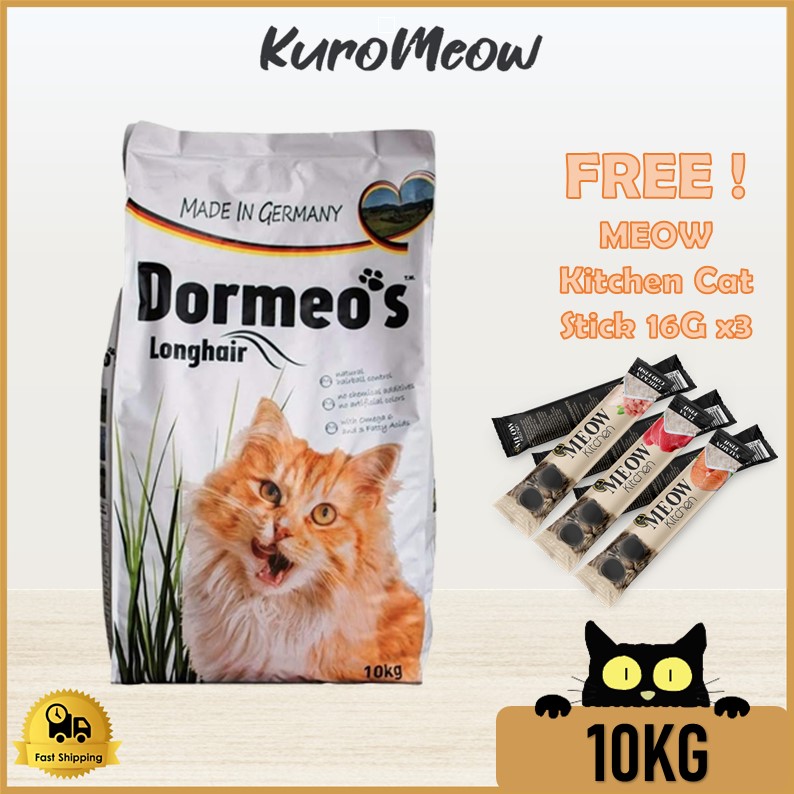 dormeo's long hair cat food