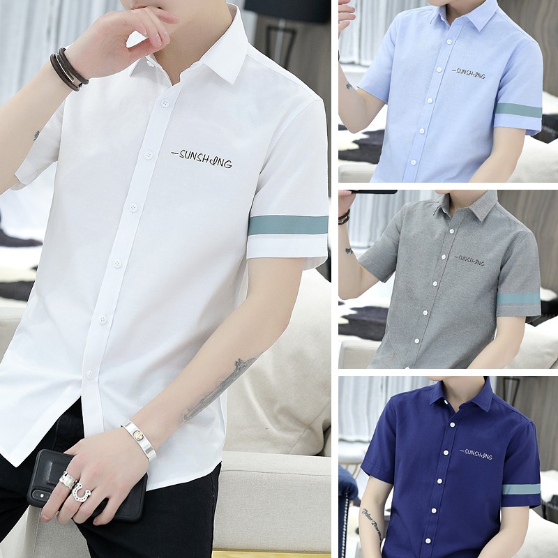 Men Shirt Korea Style Price Promotion Nov 2021 Biggo Malaysia