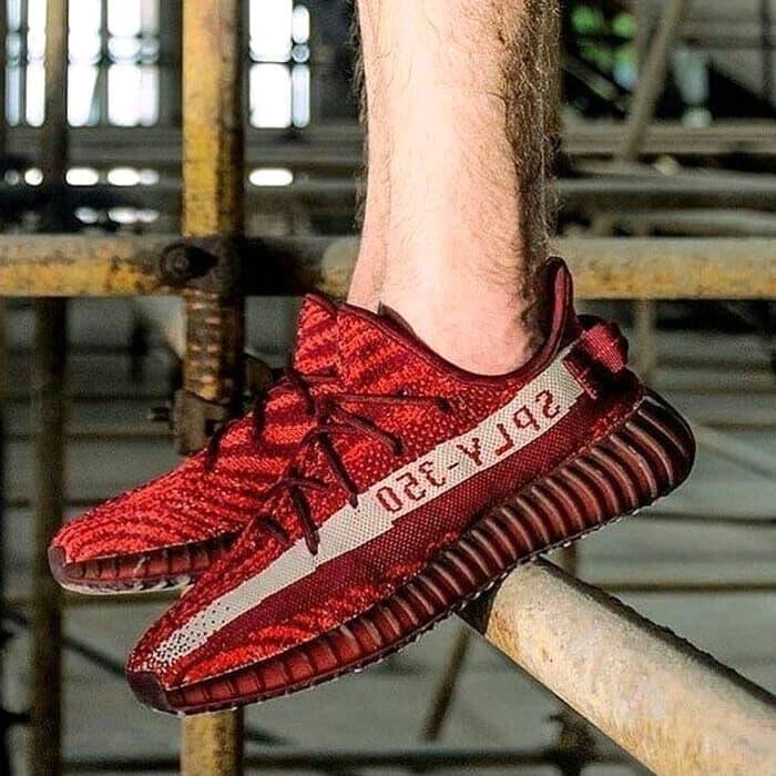 red zebra yeezy