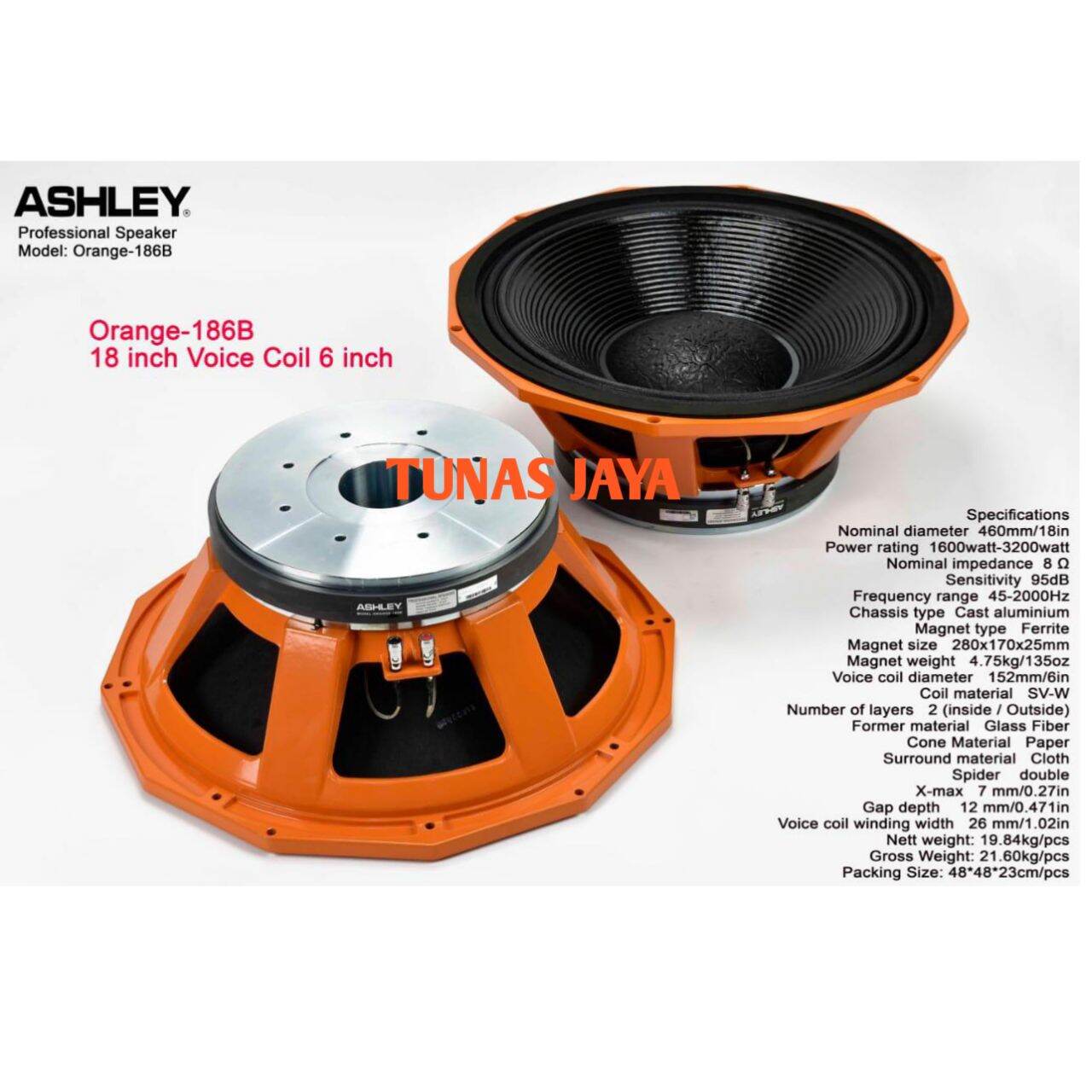 speaker 18 inch coil 6