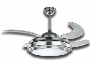 【永怡御风】维嘉丝系列44吋时尚简约吊扇灯-沙镍色