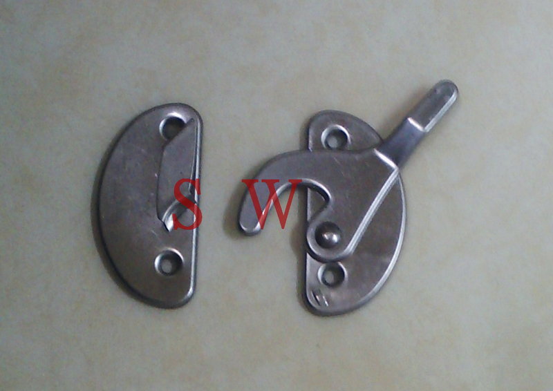 hs005 不锈钢 纱门勾 纱窗勾 纱门锁 纱窗锁 铝门窗 门钩 窗钩 锌钩