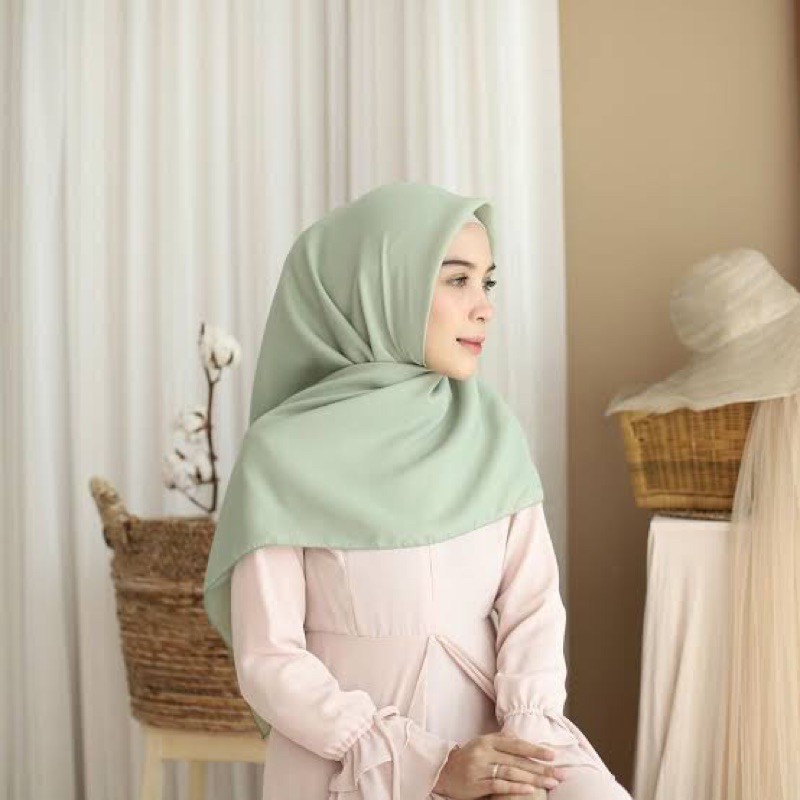 jilbab warna mint