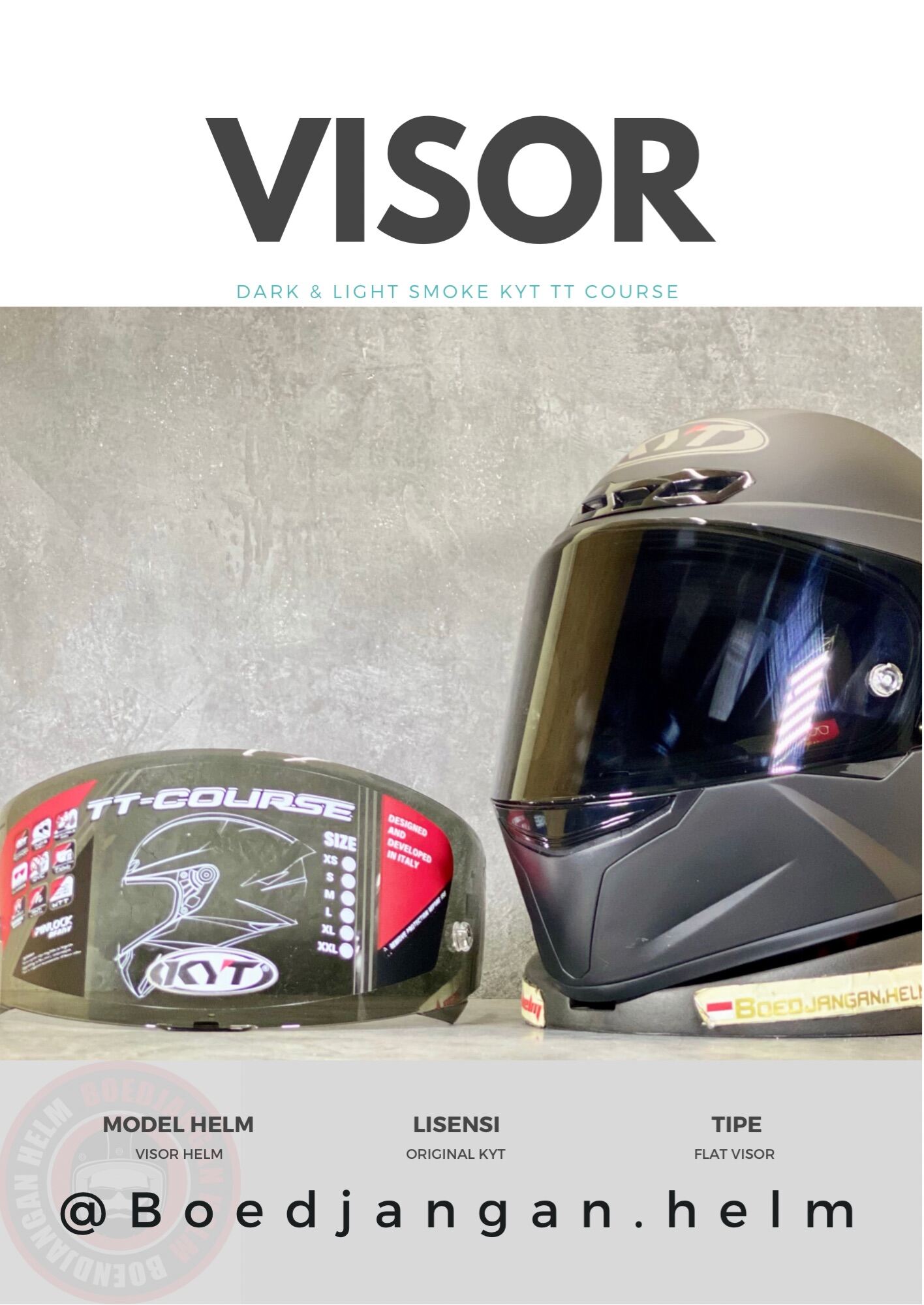 visor ttc dark smoke