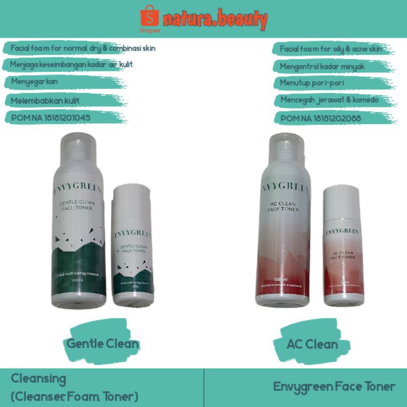 envygreen acne face toner