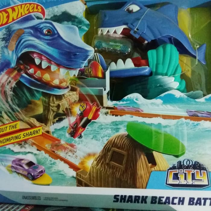 hot wheels shark beach