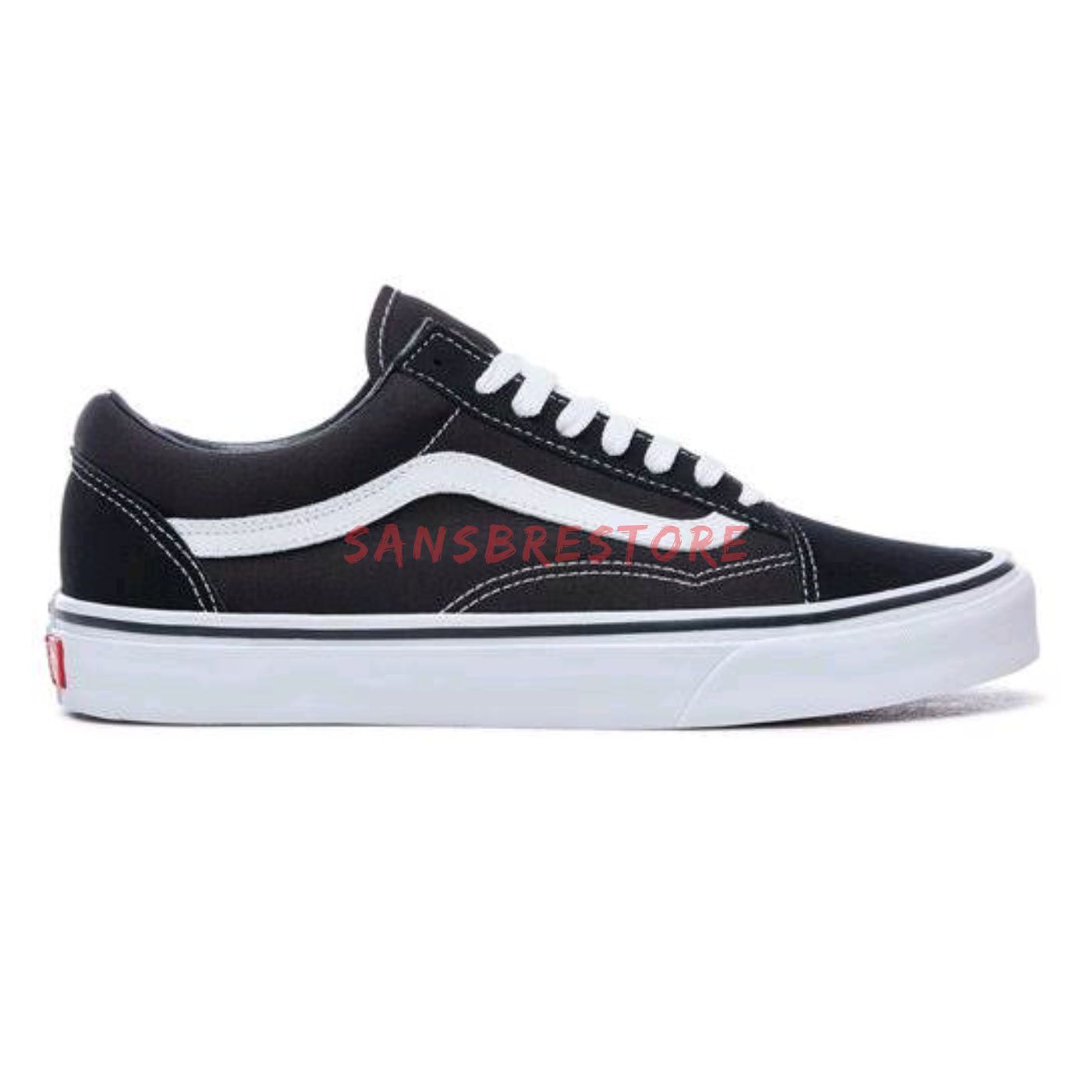 vans old skool black low