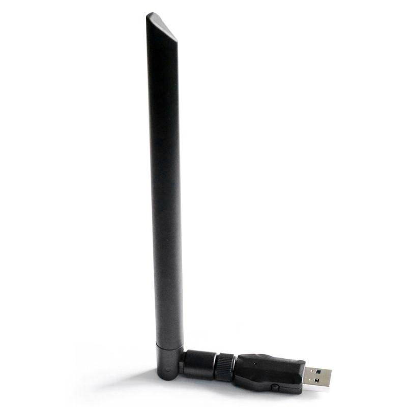 1200Mbps Wireless USB Wifi Adapter Dongle Dual Band 2.4G//5GHz w//Antenna 802.11AC