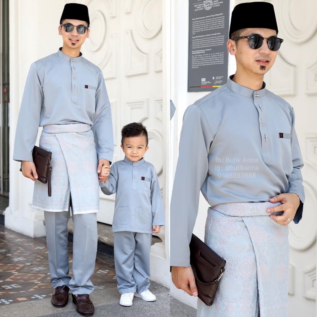 Baju Melayu Dewasa Grey Price Promotion Nov 2021 Biggo Malaysia