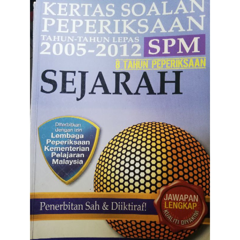 Sejarah Spm Past Year Price Promotion Nov 2021 Biggo Malaysia