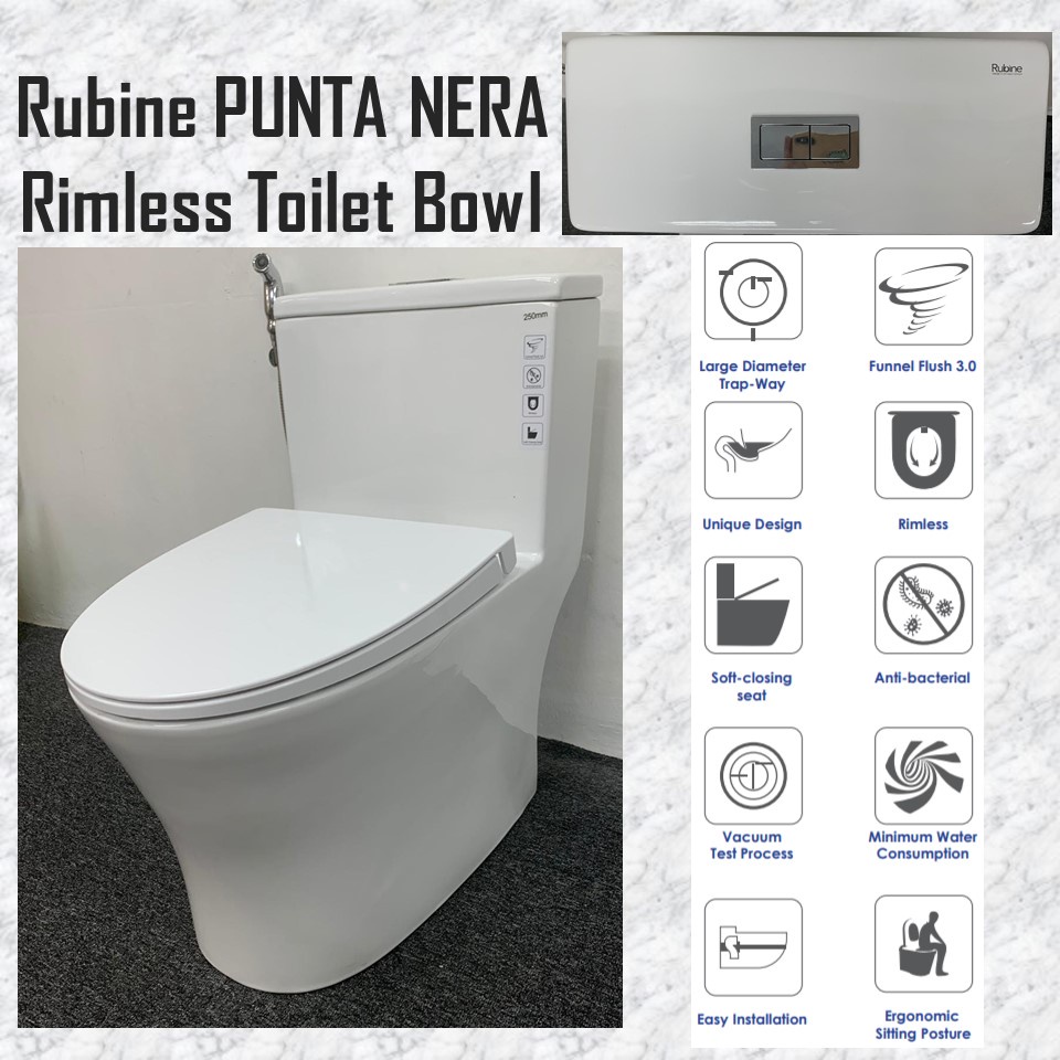Rubine Toilet Bowl Best Price In Aug Biggo Singapore