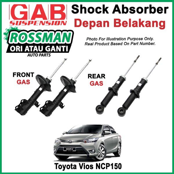 Toyota Vios Ncp150 Absorber Price Promotion Nov 2021 Biggo Malaysia