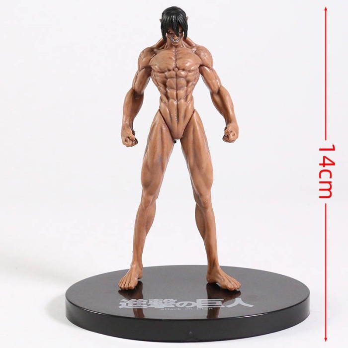 Anme Attack on Titan Eren Jaeger PVC Figure Model Collection 17cm