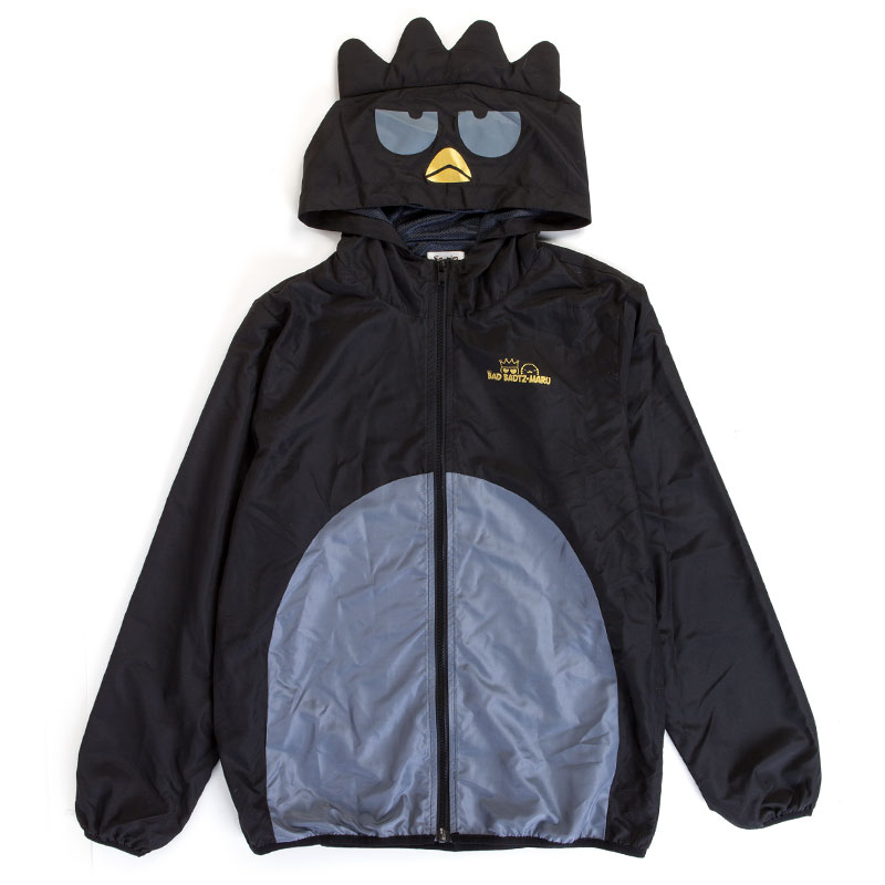 三丽鸥 sanrio 酷企鹅 黑色 连帽外套
