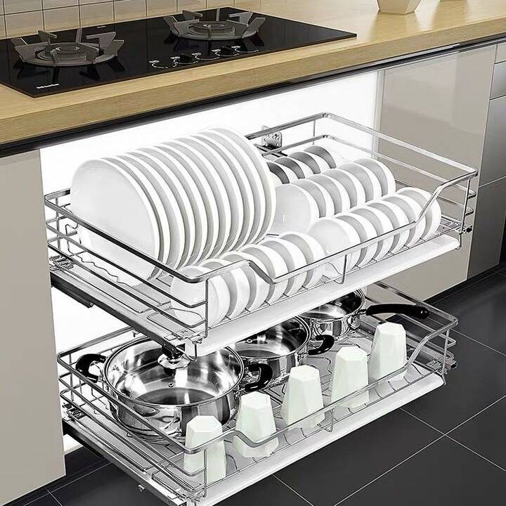 rak pinggan kabinet dapur