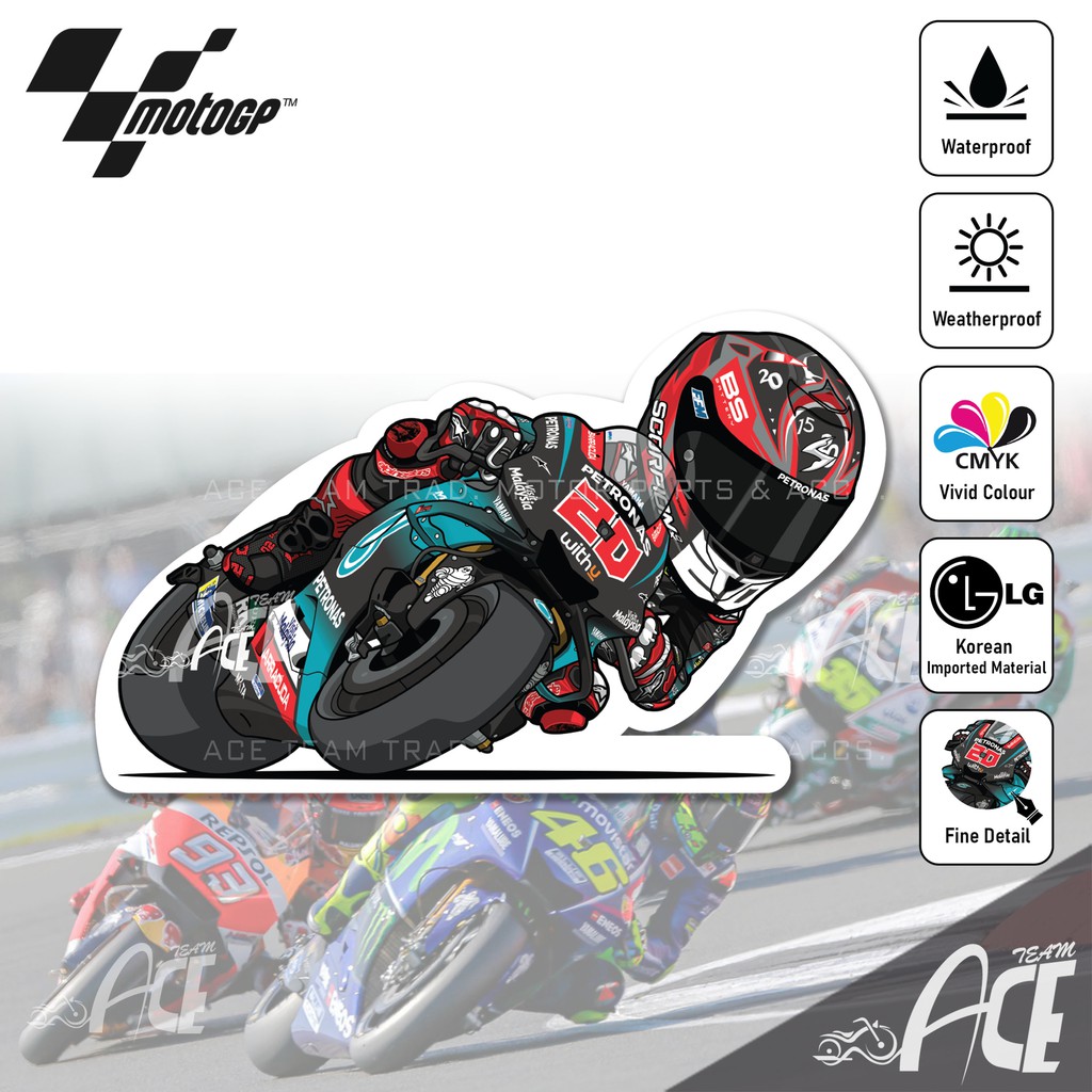 Sticker Mimo Adesivi sponsor yamaha petronas motogp 2020 decalcomania motobike