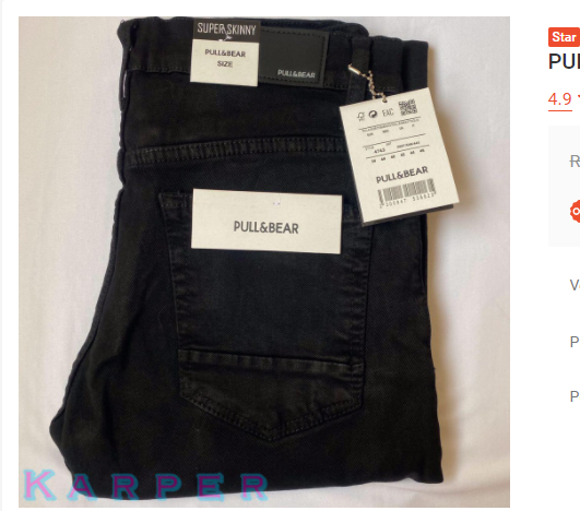 Harga Pul Bear Celana Hitam Terbaru Mei 